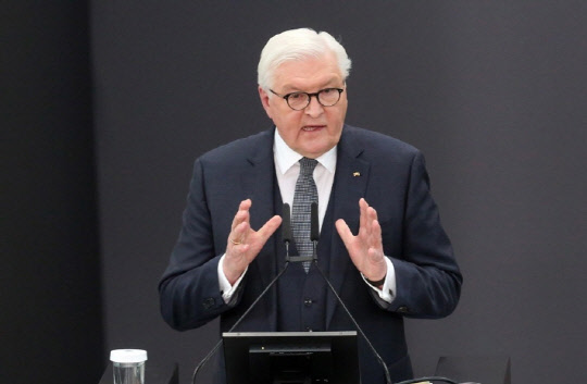 프랑크 발터 슈타인마이어 독일 대통령. 연합뉴스